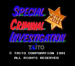 S.C.I.: Special Criminal Investigation screenshot 3 for PC Engine